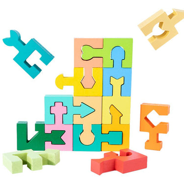 EcoToys Rompecabezas Montessori Consciente | ¡Dale a tu hijo la oportunidad de aprender creativamente! - Experiencia de juego educativa